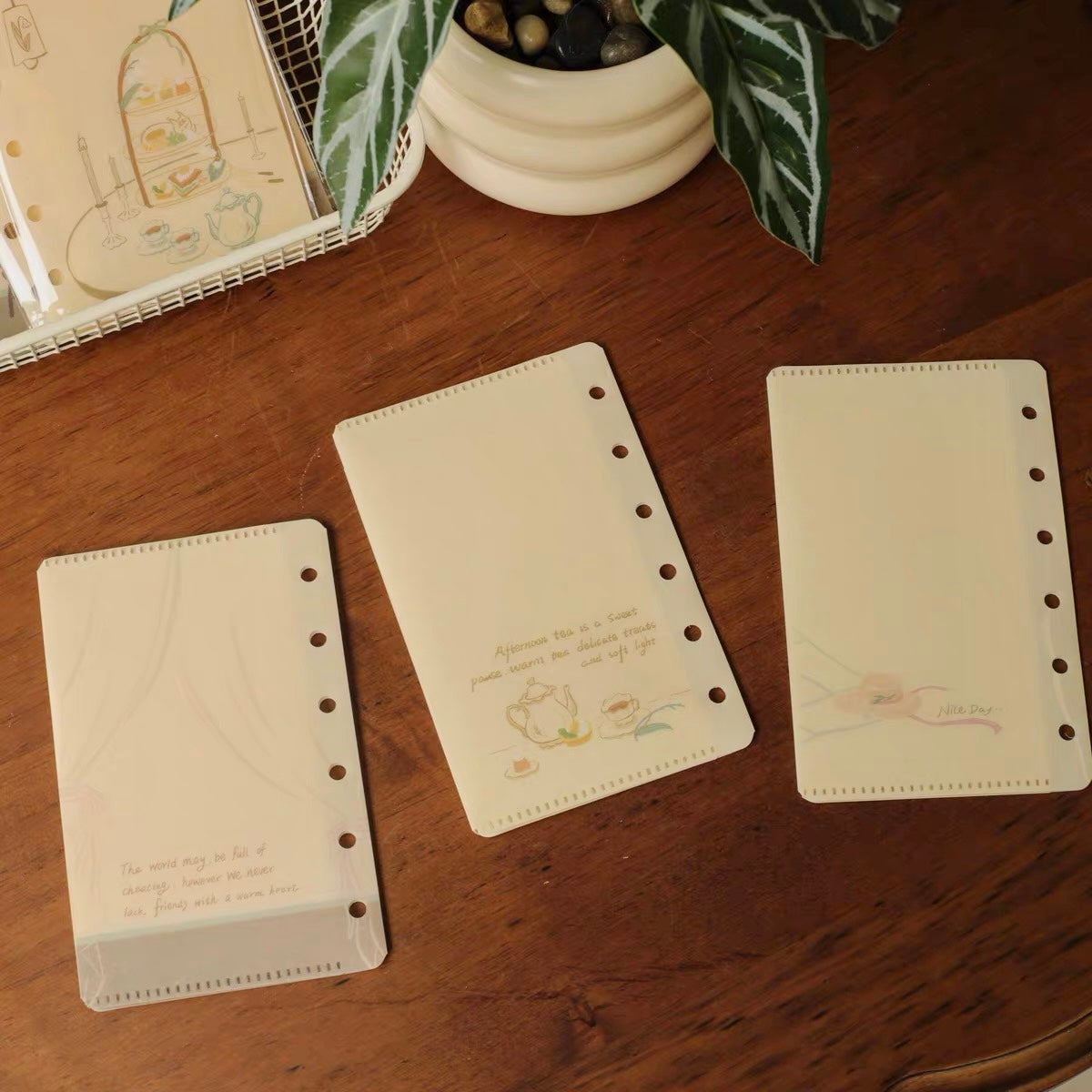NEW! Rolling Island - Foldable Blinder Pocket Inserts | A7 | Journaling Accessories