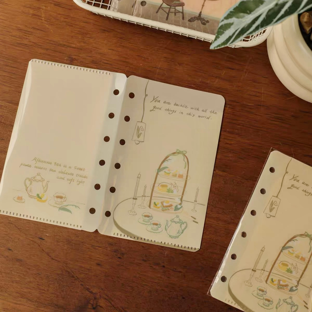 NEW! Rolling Island - Foldable Blinder Pocket Inserts | A7 | Journaling Accessories