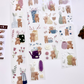 Xiao Xiao Studio - Little Bear's Garden | Kiss-cut | 5cm PET Tape | Release Paper | 5M