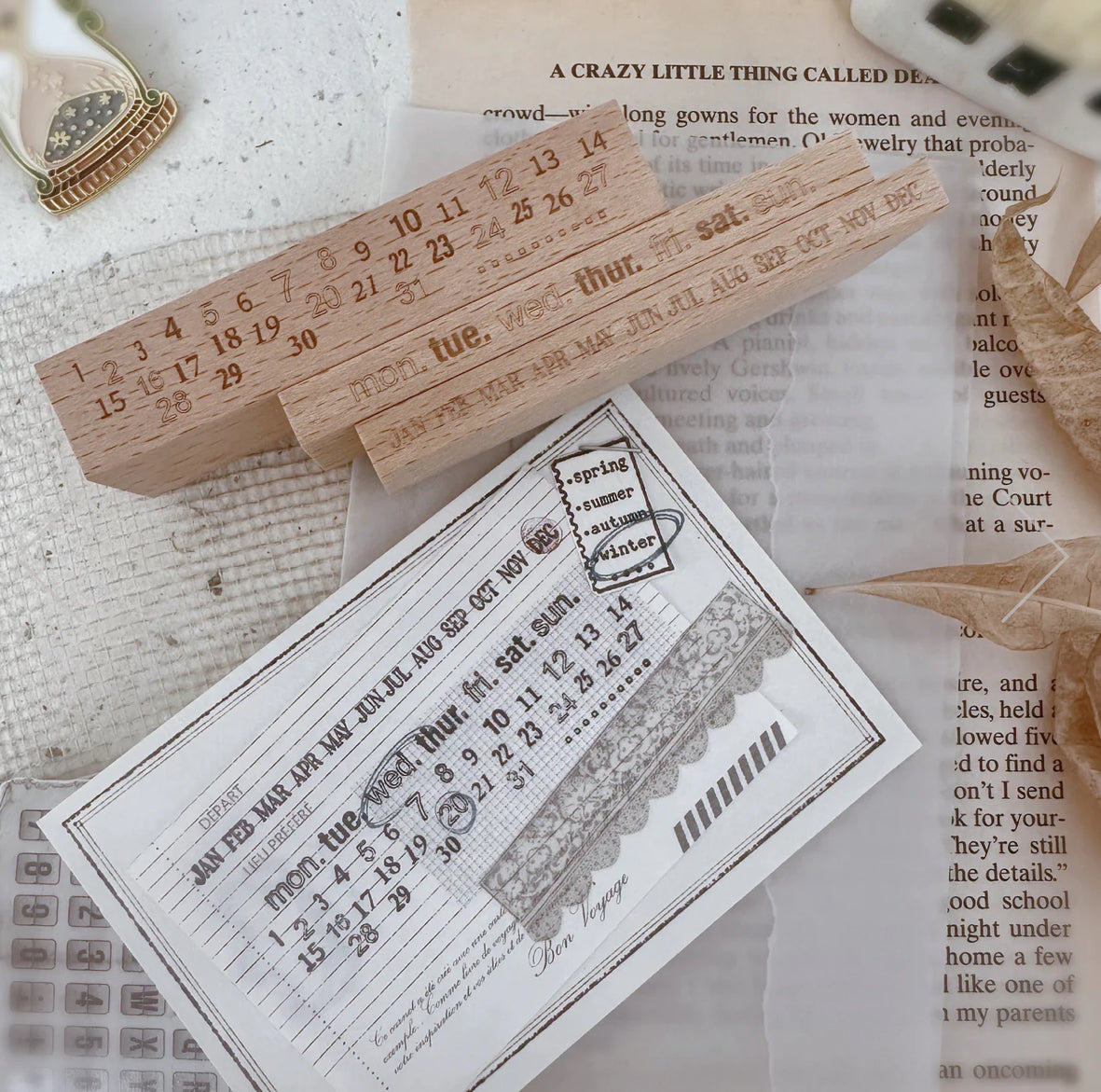 Journal Pages - Where To Next II | Rubber Stamps