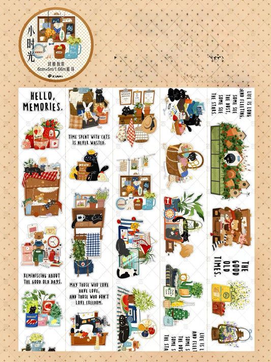 NEW! Xiami Studio - Little Moments | Kiss-cut | 6cm Tape | Release Paper | 5M