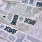 Hoshi Studio - Soft Blue Patchwork | Kiss-cut | 4.5cm Tape | Release Paper | 5M