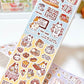 NEW! Bucci Family - Bunny Loves Life | Kiss-cut | 6cm Synthetic Paper Tape | Release Paper | 5M