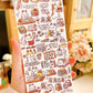 NEW! Bucci Family - Bunny Loves Life | Kiss-cut | 6cm Synthetic Paper Tape | Release Paper | 5M