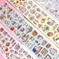 NEW! Bucci Family - Bunny Loves Life | Kiss-cut | 6cm Synthetic Paper Tape | Release Paper | 5M