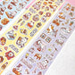 NEW! Bucci Family - Bunny Loves Life | Kiss-cut | 6cm Synthetic Paper Tape | Release Paper | 5M