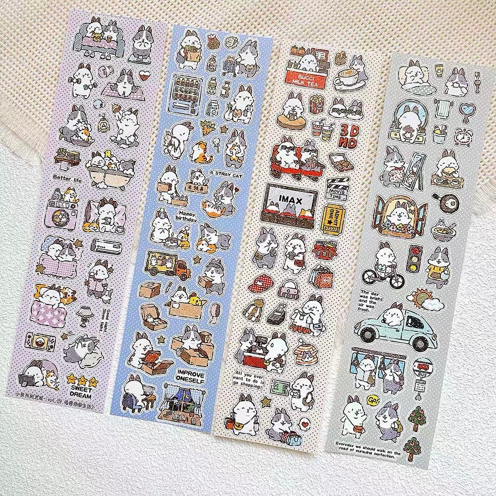 NEW! Bucci Family - Bunny Loves Life 2 | Kiss-cut | 6cm Synthetic Paper Tape | Release Paper | 5M