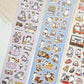 NEW! Bucci Family - Bunny Loves Life 2 | Kiss-cut | 6cm Synthetic Paper Tape | Release Paper | 5M