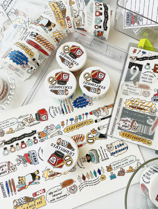 Yabee - Stationery | 3cm Washi Tape |  Release Paper