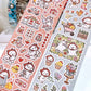 NEW! Bucci Family - Bunny Loves Life 3 | Kiss-cut | 6cm Synthetic Paper Tape | Release Paper | 5M