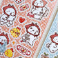 NEW! Bucci Family - Bunny Loves Life 3 | Kiss-cut | 6cm Synthetic Paper Tape | Release Paper | 5M