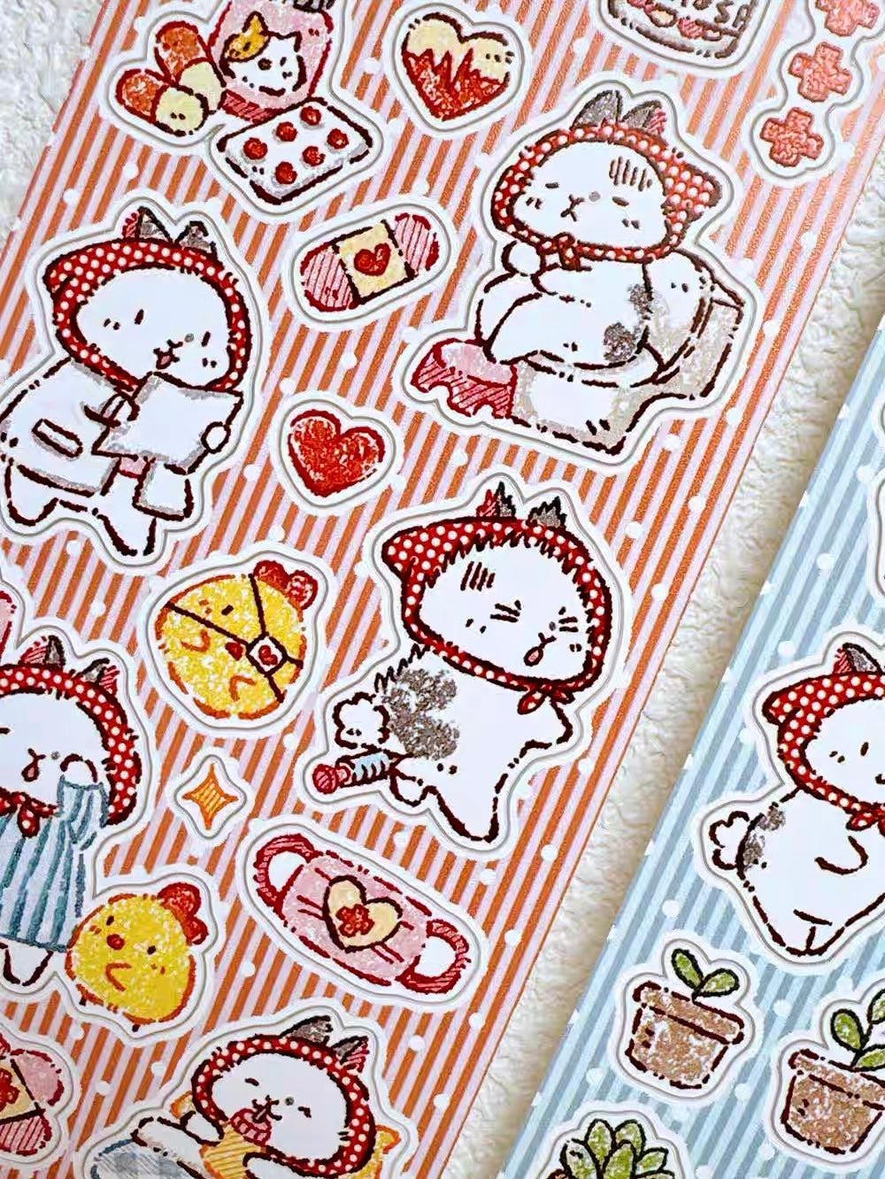 NEW! Bucci Family - Bunny Loves Life 3 | Kiss-cut | 6cm Synthetic Paper Tape | Release Paper | 5M