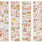 NEW! Bucci Family - Bunny Loves Life 4 | Kiss-cut | 6cm Synthetic Paper Tape | Release Paper | 5M