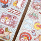 NEW! Bucci Family - Bunny Loves Life 4 | Kiss-cut | 6cm Synthetic Paper Tape | Release Paper | 5M