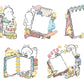 NEW! Bucci Family - Planner | 30pcs | Shaped | Ephemera Paper