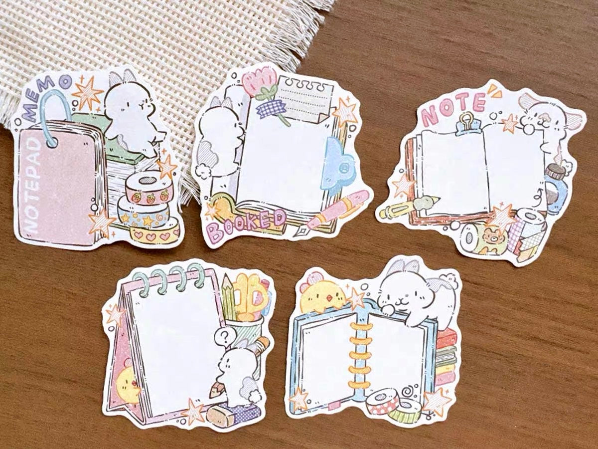 NEW! Bucci Family - Planner | 30pcs | Shaped | Ephemera Paper