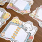 NEW! Bucci Family - Planner | 30pcs | Shaped | Ephemera Paper