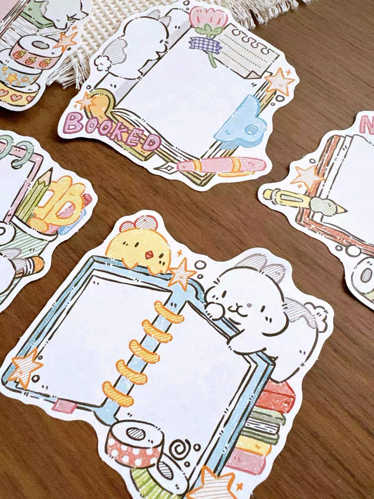 NEW! Bucci Family - Planner | 30pcs | Shaped | Ephemera Paper
