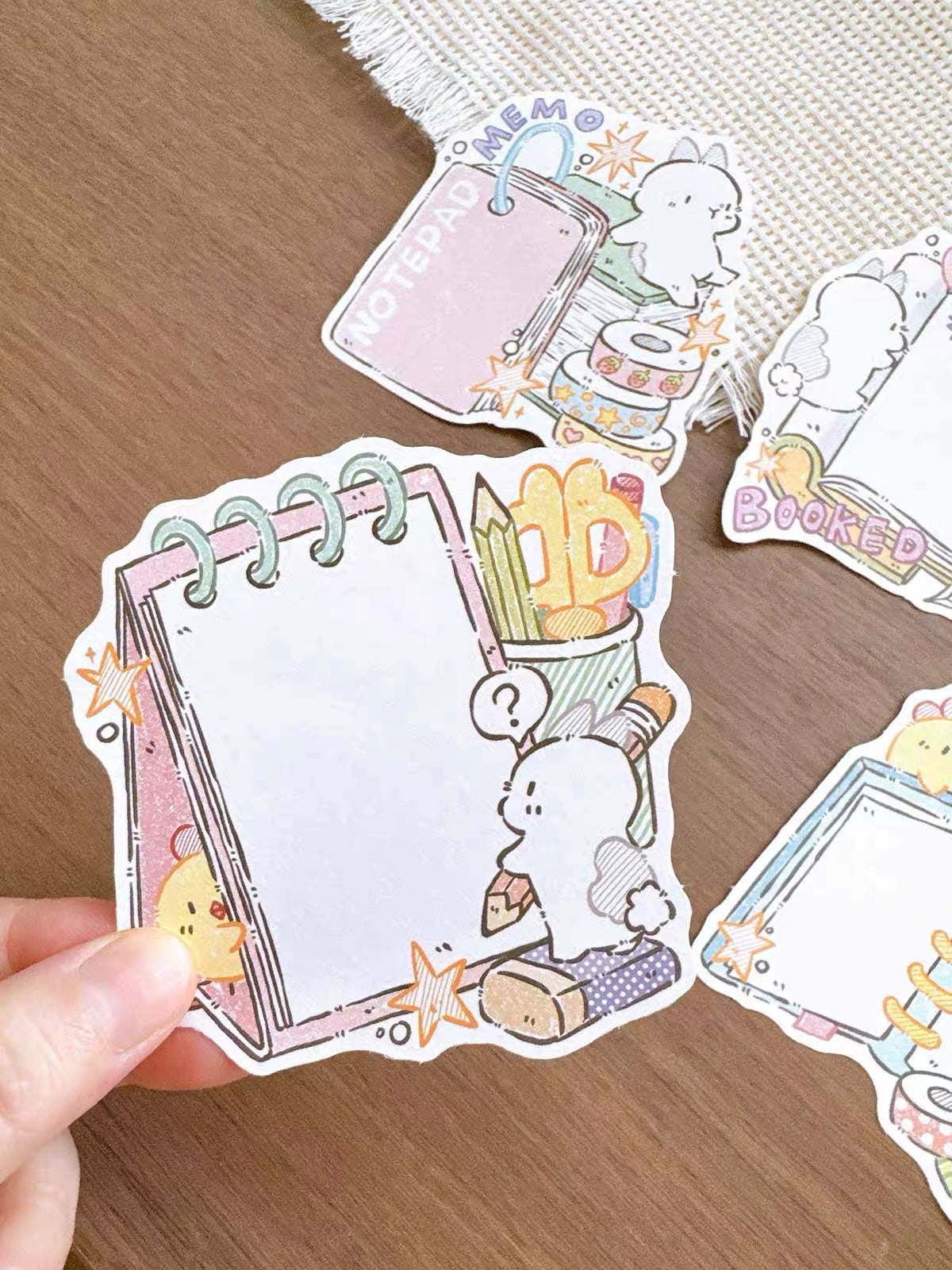 NEW! Bucci Family - Planner | 30pcs | Shaped | Ephemera Paper