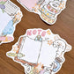 NEW! Bucci Family - Planner | 30pcs | Shaped | Ephemera Paper
