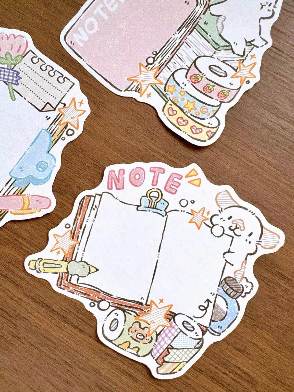 NEW! Bucci Family - Planner | 30pcs | Shaped | Ephemera Paper