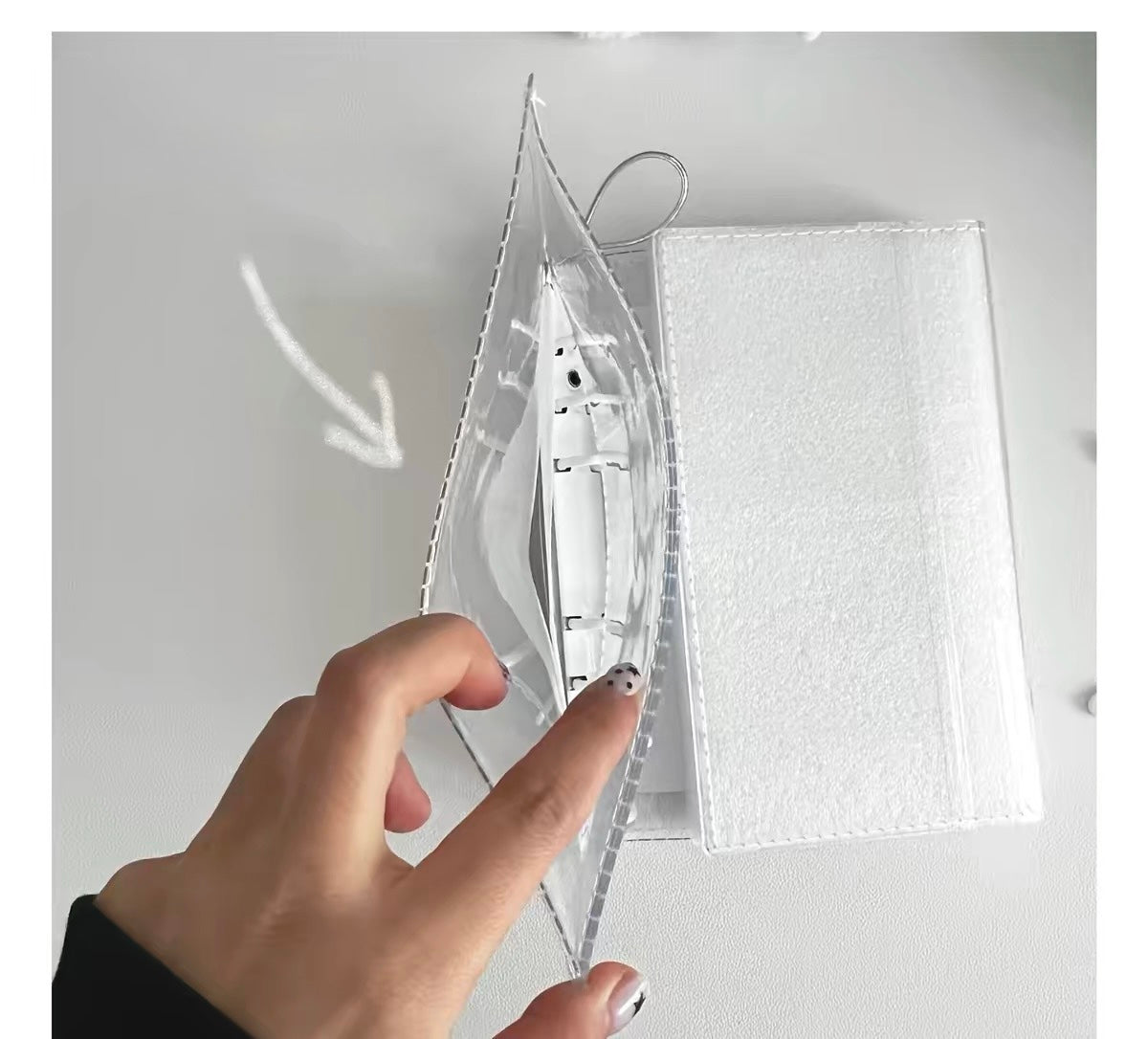 NEW! SEVENMINT | PVC Planner | A6 Folding 6-Ring Binder | Journaling Accessories
