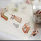 NEW! Ivy Snow - on the Desk | Kiss-cut | 3.5cm PET Tape | Release Paper