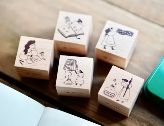 NEW! Ivy Snow - on the Desk | Rubber Stamps