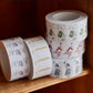 NEW! Ivy Snow -  | Label Sticker Tape | Release Paper