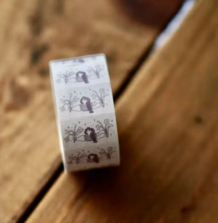 NEW! Ivy Snow -  | Label Sticker Tape | Release Paper