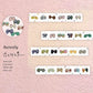 NEW! Pion - Butterly | Kiss-cut | 2cm Washi Tape | Release Paper | 5M