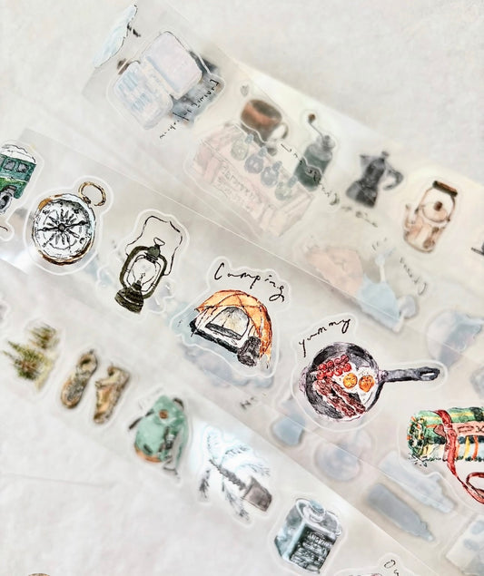 NEW! Pion - Solo Travel | Kiss-cut | 3cm PET Tape | Release Paper | 5M