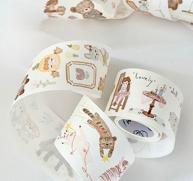 Princess Studio - Childhood | Kiss-cut | 4.5cm Tape | Release Paper | 5.1M