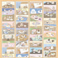 NEW! Yier Studio - A Quiet Afternoon | Tear-Off | 5cm Sticker Roll | Paper Tape | Release Paper | 3M