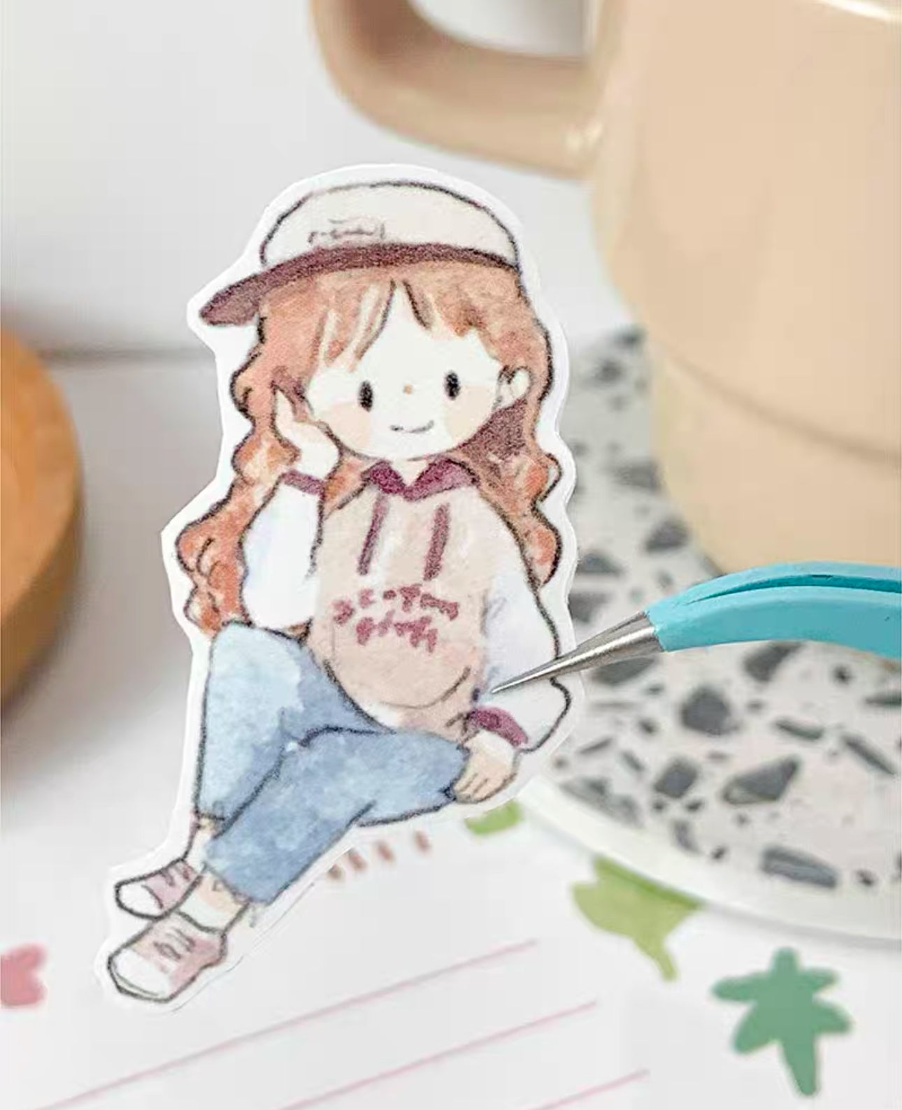 Molinta - Life Snap | 6cm Kiss-cut Washi Tape |  Release Paper | 5M