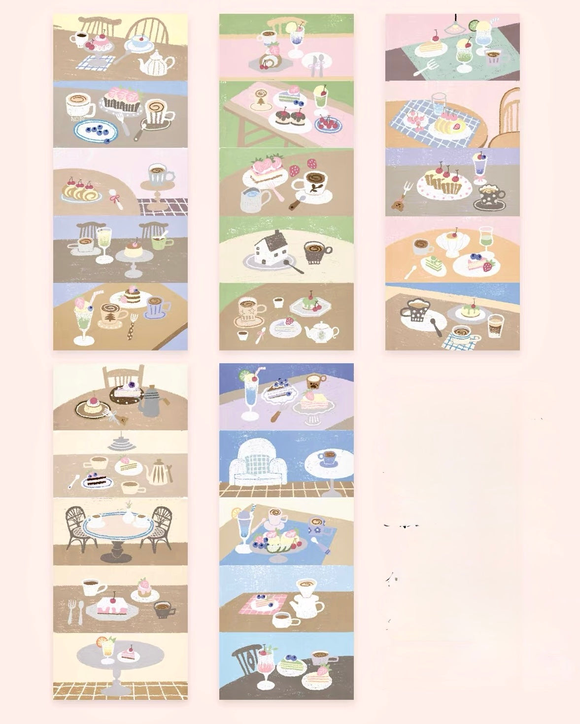 NEW! Yier Studio - Afternoon Tea Time | Perforated | 30 Sheets Memo Pad | Ephemera Paper