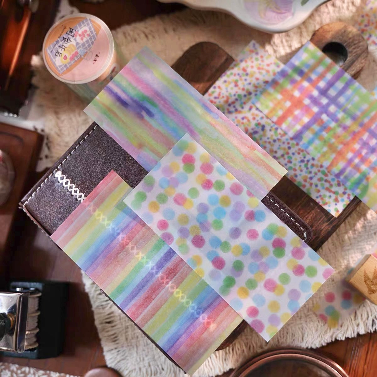 NEW! Yier Studio - Rainbow | Tracing Paper | 30 Sheets Note Pad| Ephemera Paper
