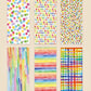 NEW! Yier Studio - Rainbow | Tracing Paper | 30 Sheets Note Pad| Ephemera Paper