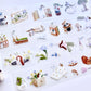 NEW! Ivy Snow - on the Desk | Kiss-cut | 3.5cm PET Tape | Release Paper