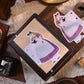 NEW! Yier Studio - M5/A7 Notebook Divider | Glitter | Double-Sided | Pre-punched | Journal Accessories