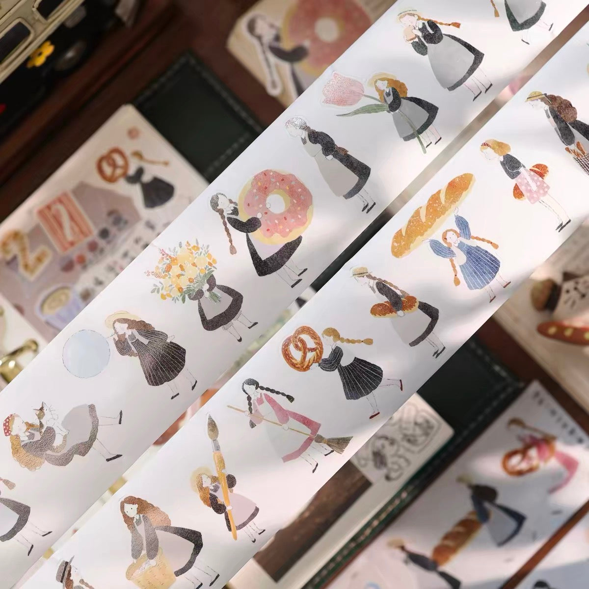 NEW! Yier Studio - Little Joys | Kiss-cut | 4.5cm Tape | Release Paper | 5M