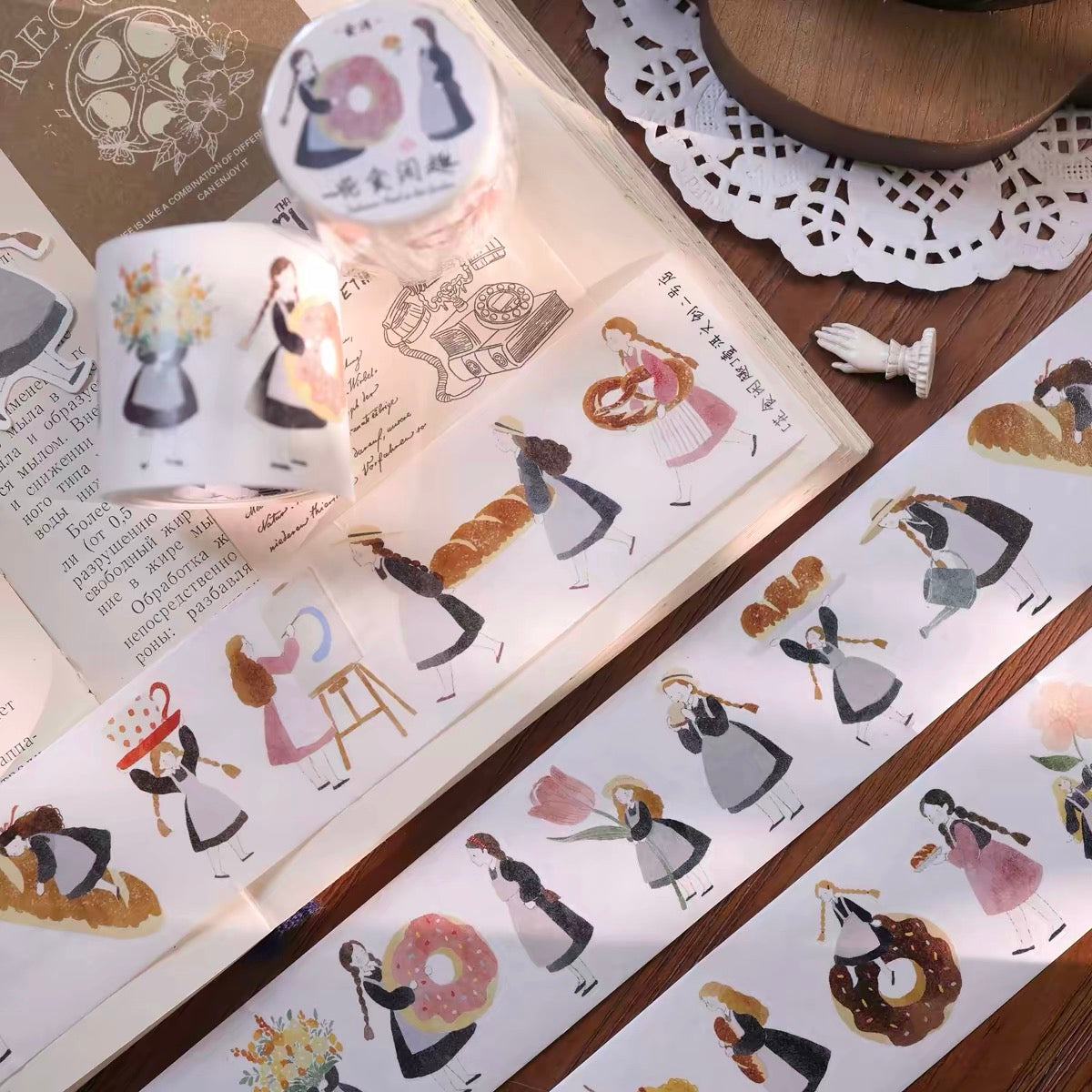NEW! Yier Studio - Little Joys | Kiss-cut | 4.5cm Tape | Release Paper | 5M
