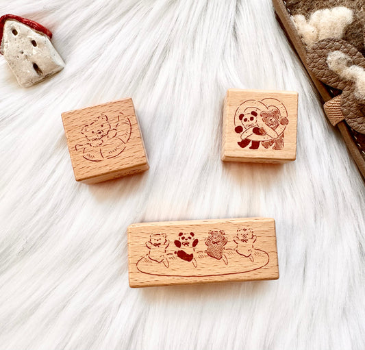 LAST CHANCE! Tomatonasu (planet) - Bread Bear | Rubber Stamp