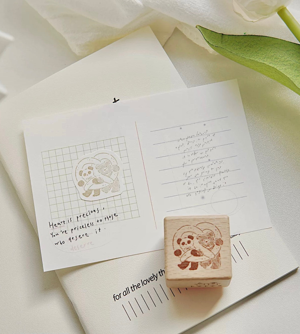 LAST CHANCE! Tomatonasu (planet) - Bread Bear | Rubber Stamp