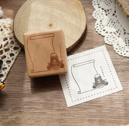 LAST CHANCE! Tomatonasu (planet) - Bears | Rubber Stamp