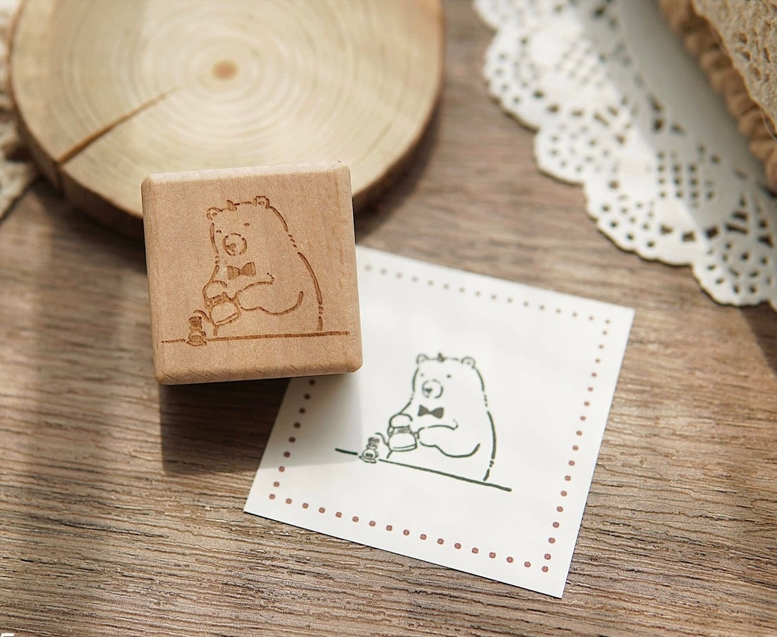 LAST CHANCE! Tomatonasu (planet) - Bears | Rubber Stamp