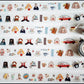 NEW! La Dolce Vita - Love in Life | Kiss-cut | 3cm PET Tape | Release Paper | 10M