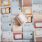 NEW! La Dolce Vita - Sweet Moment | Tear-Off |6cm Sticker Memo Roll | Release Paper | 5M