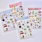 NEW! Jennyuanzi Studio - Spring Letter | Kiss-cut | 2 Sheets Stickers