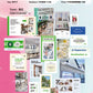 CC's Design Vol.4 - Travel | 19pcs Deco Pack | Ephemera Paper | Sticker
